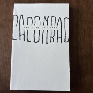 THE BOOK OF FRANK By CA Conrad - Poetry 2010 Paperback